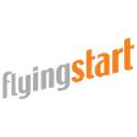 Flying Start naming & verbal identity logo