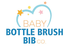 Baby Bottle Brush Bib logo