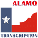 Alamo Transcription logo