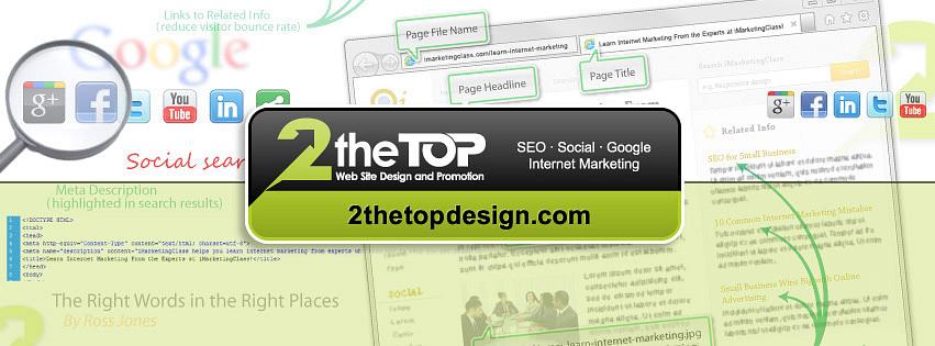 2 the Top Web Design & Marketing cover