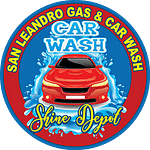 San Leandro Gas & Car Wash logo