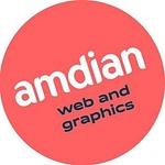 Amdian Web & Graphics logo