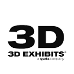 3D Exhibits, a Sparks Company logo