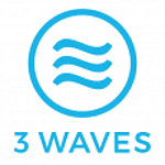 3 Waves logo