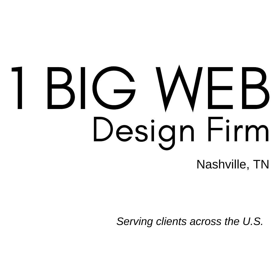1 BIG WEB Design Firm cover