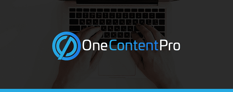 One Content Pro cover
