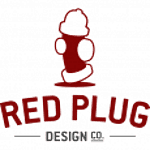 Red Plug Design Co. logo