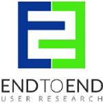 End to End User Research logo