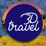 3D Travel Company logo